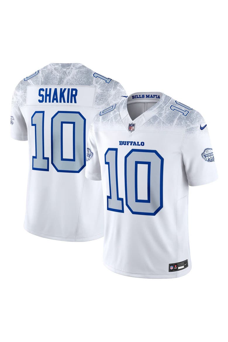 Men's Nike Khalil Shakir White Buffalo Bills 2025 Rivalries Collection Limited Jersey, Main, color, White