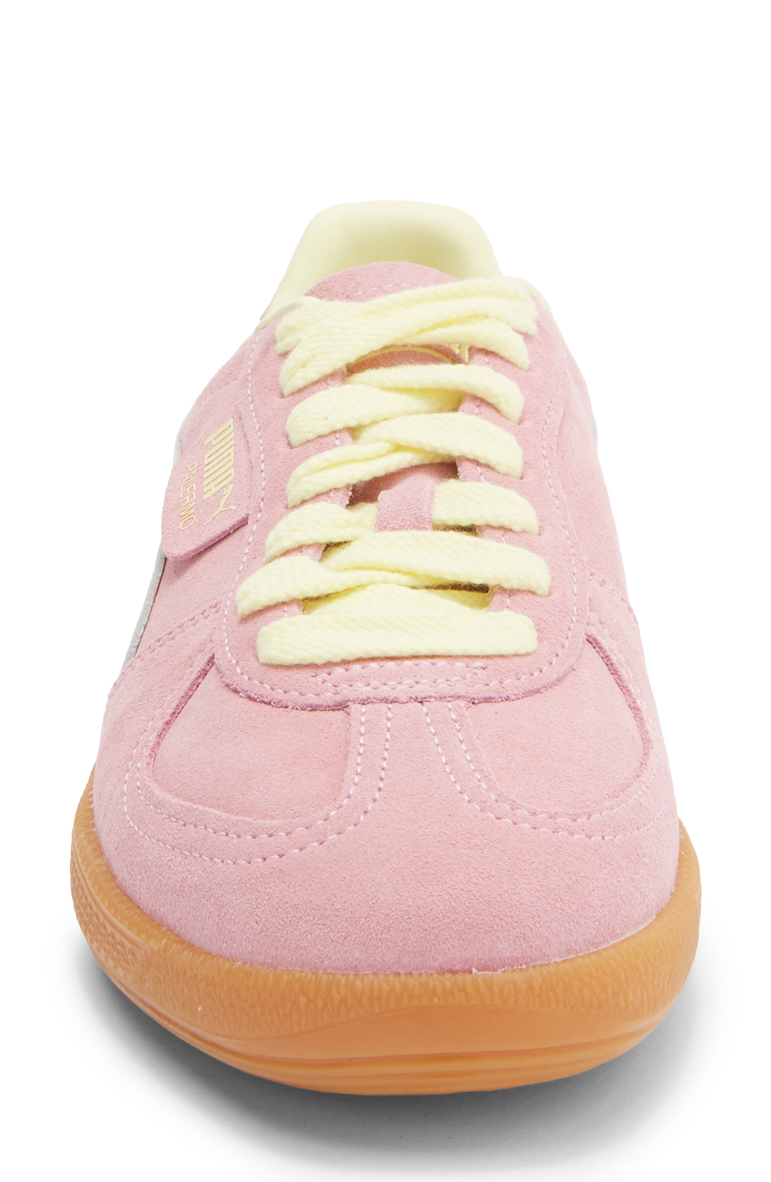 PUMA Palermo Sneaker, Alternate, color, Poised Pink/ Gold Moon