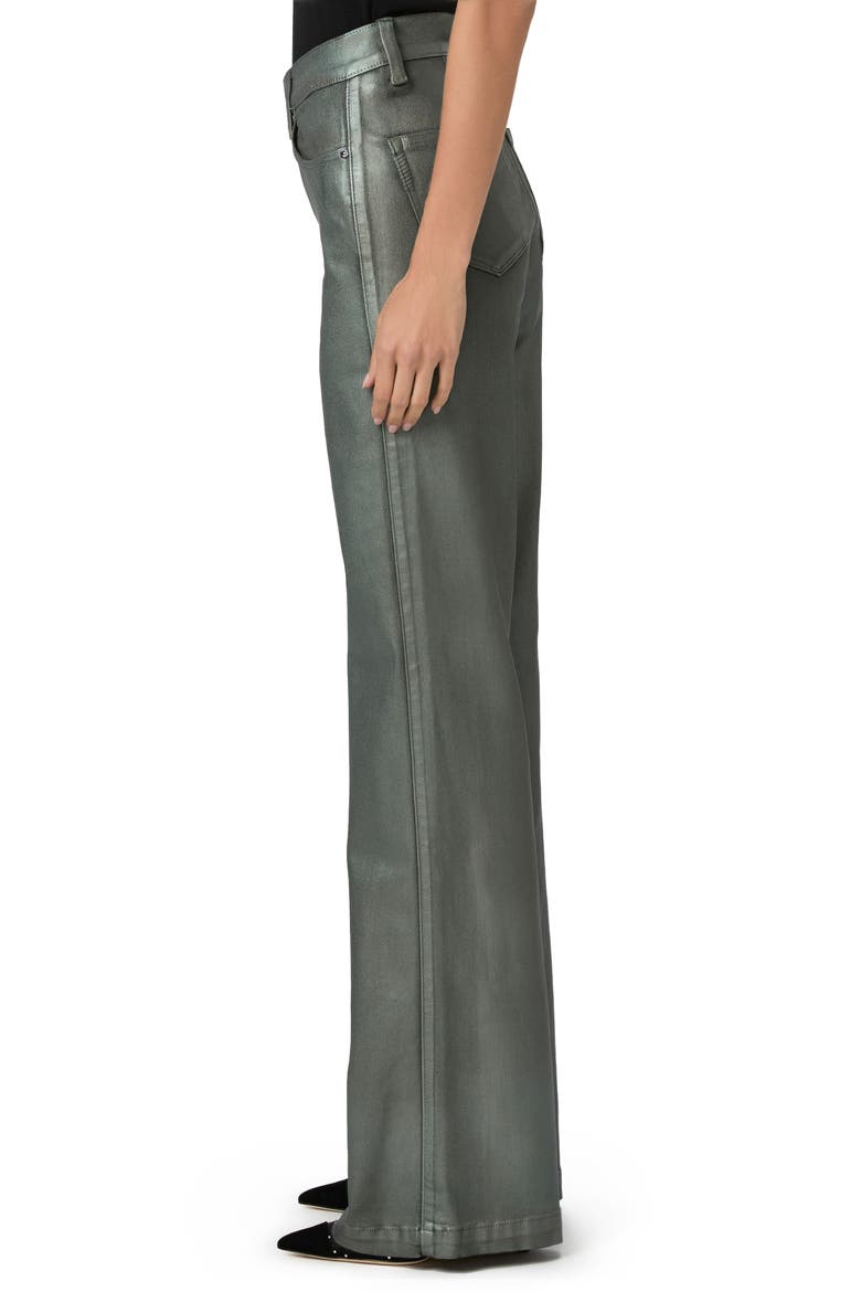 Leenah Coated High Waist Wide Leg Jeans, Alternate, color, MYSTGRLXCO