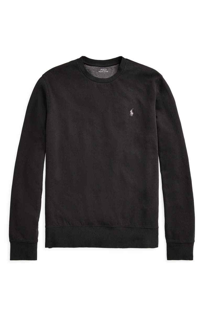 Polo Ralph Lauren Knit Crewneck Sweatshirt, Alternate, color, Polo Black/ C9686