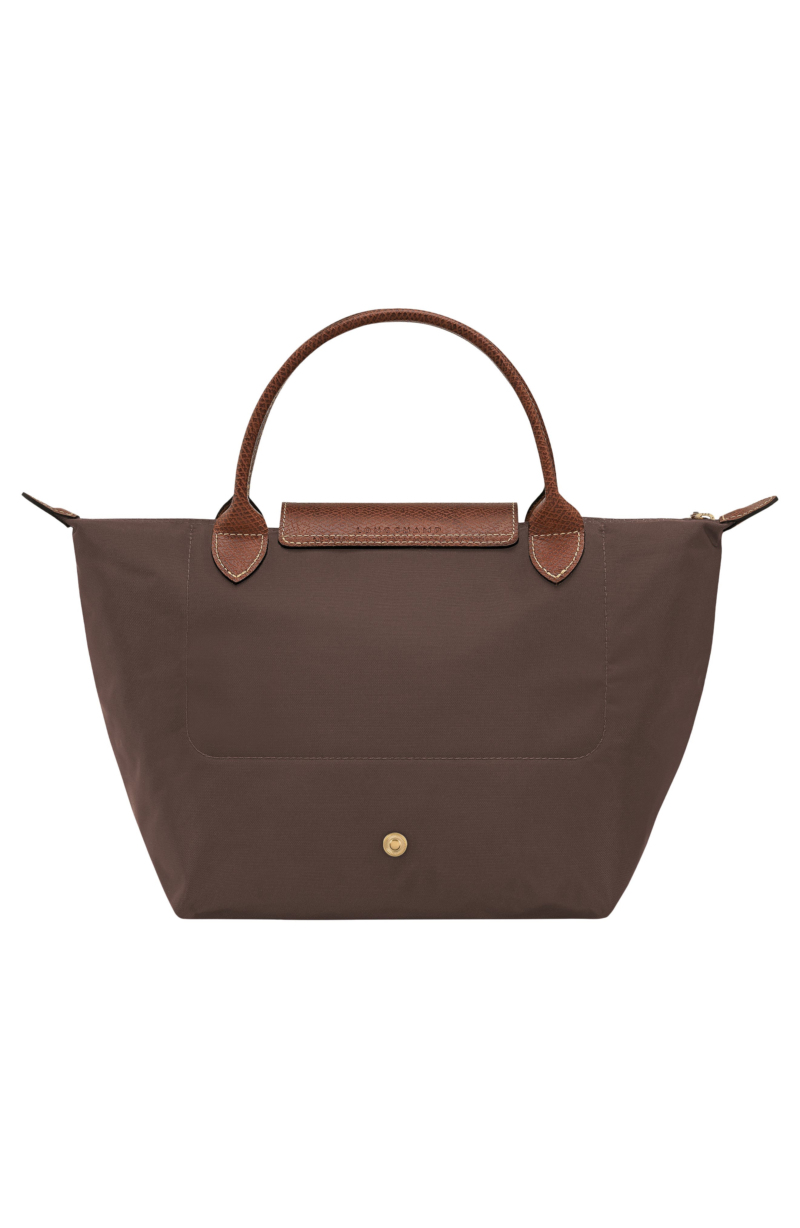 Small Le Pliage Recycled Nylon Top Handle Bag, Alternate, color, MOCHA