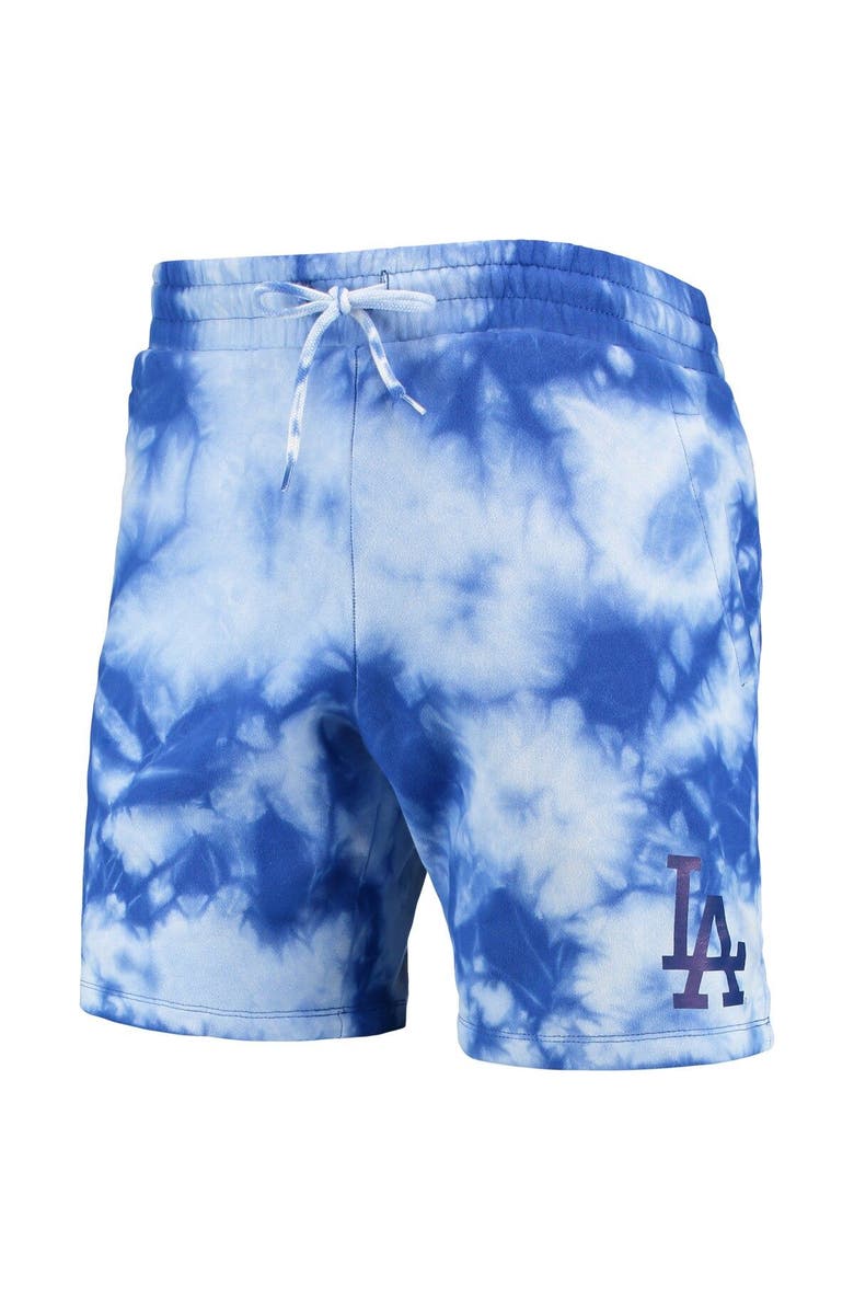 New Era Men's New Era Royal Los Angeles Dodgers Team Dye Shorts, Alternate, color, Royal