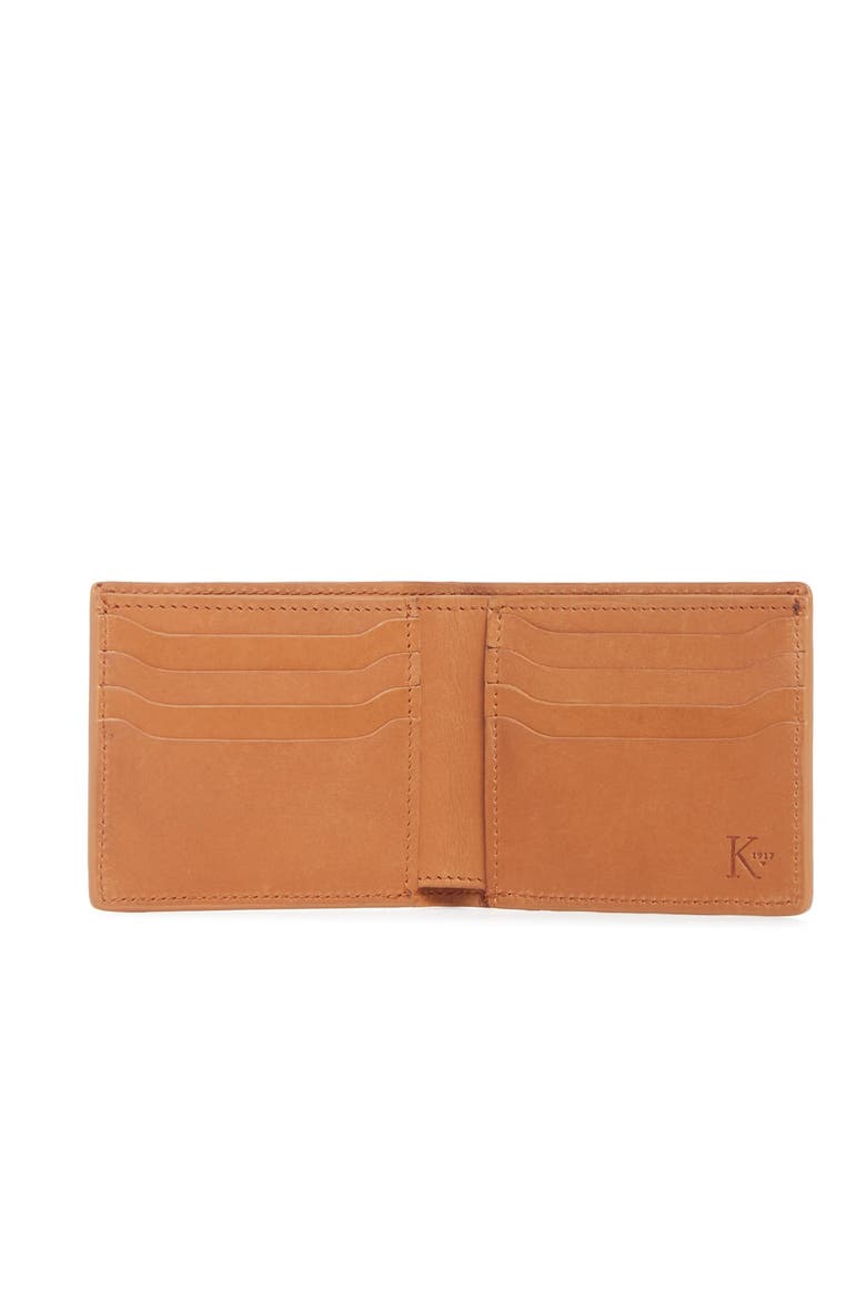 York II Slim Leather Wallet, Alternate, color, Tan