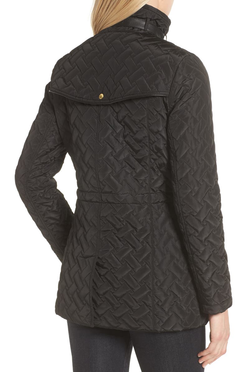 Cole Haan Signature Quilted Short Coat, Alternate, color,