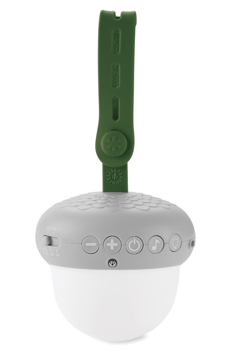 Skip Hop Glow With Me Portable Acorn Nightlight/Sound Machine, Alternate, color, 