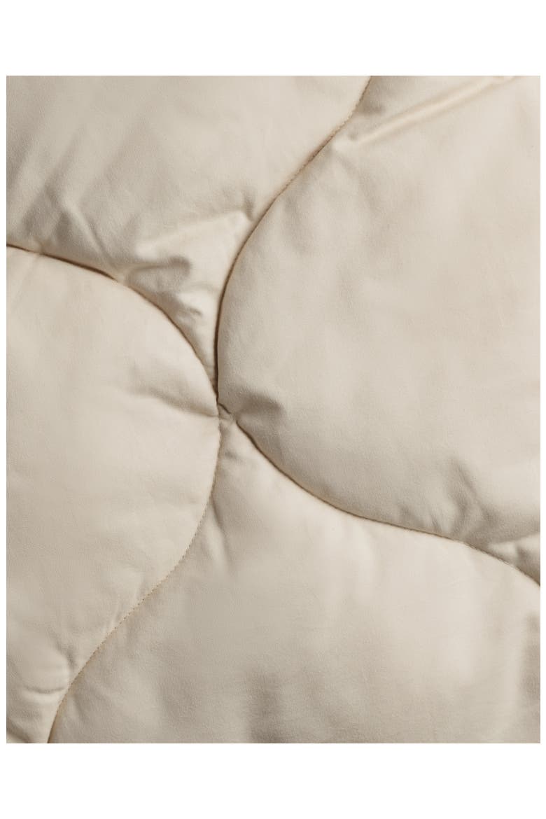 Cotton Drift Comforter, Alternate, color, BONE
