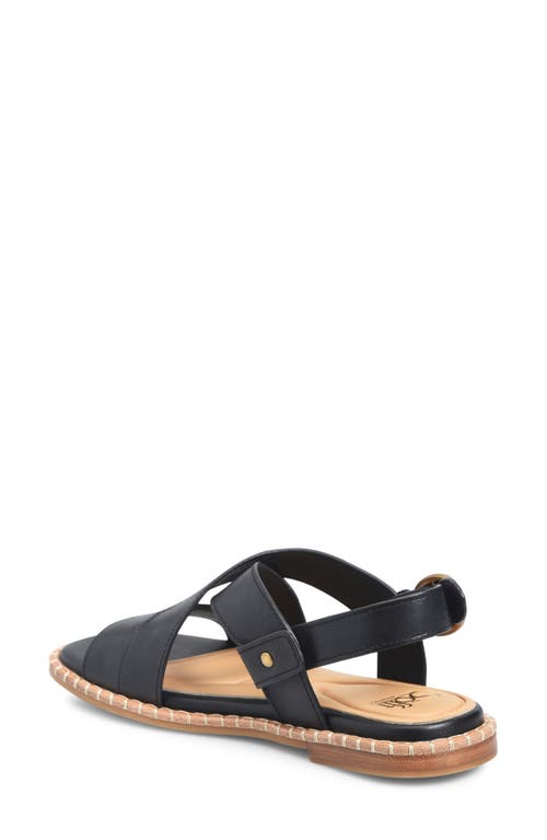 Söfft Nadia Slingback Sandal In Black