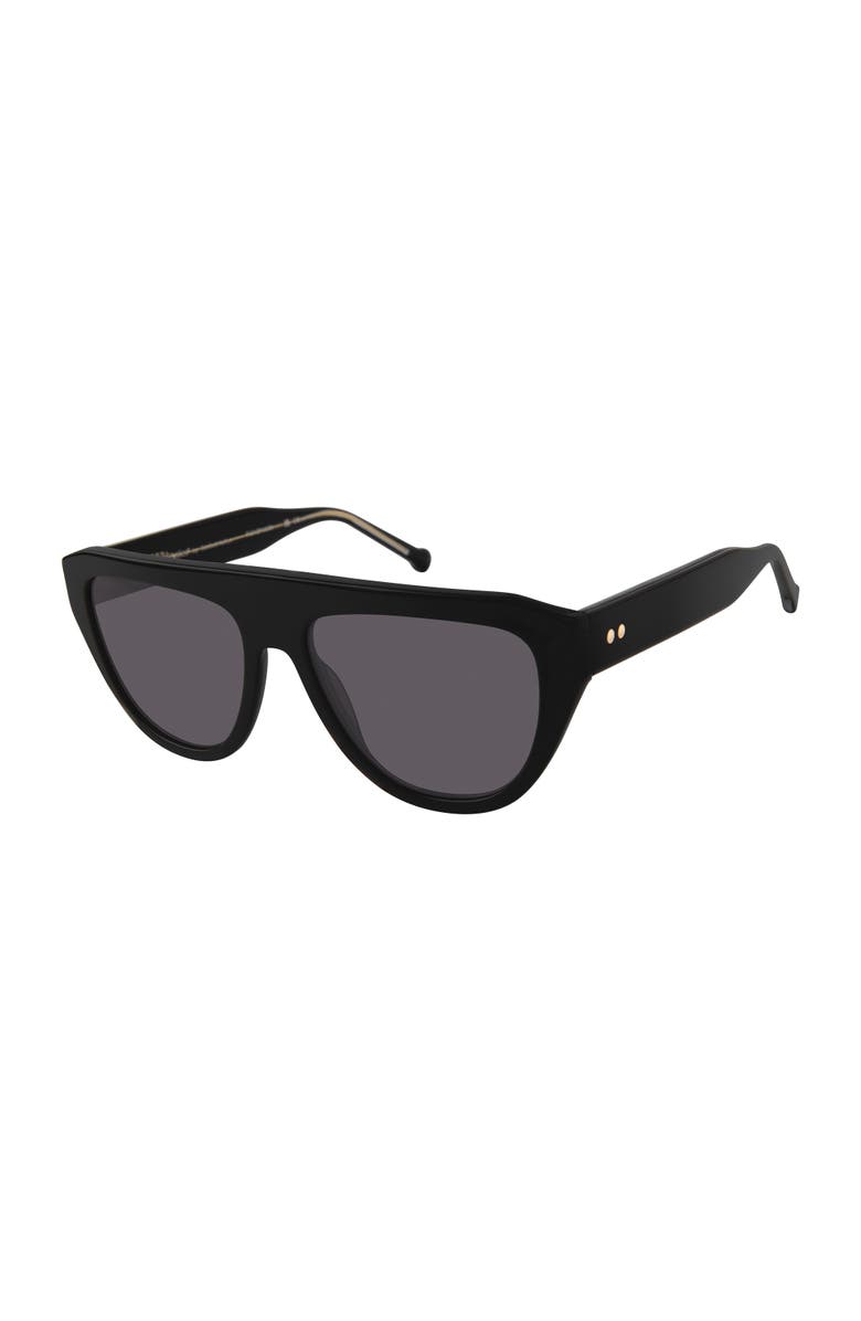Colors In Optics Drew Sunglasses, Main, color, Black