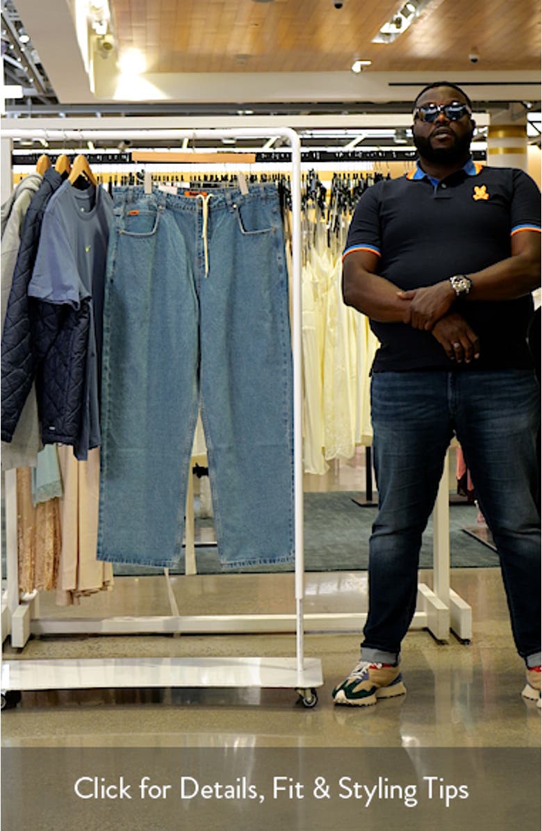 Baggy Drawstring Jeans, sales video thumbnail