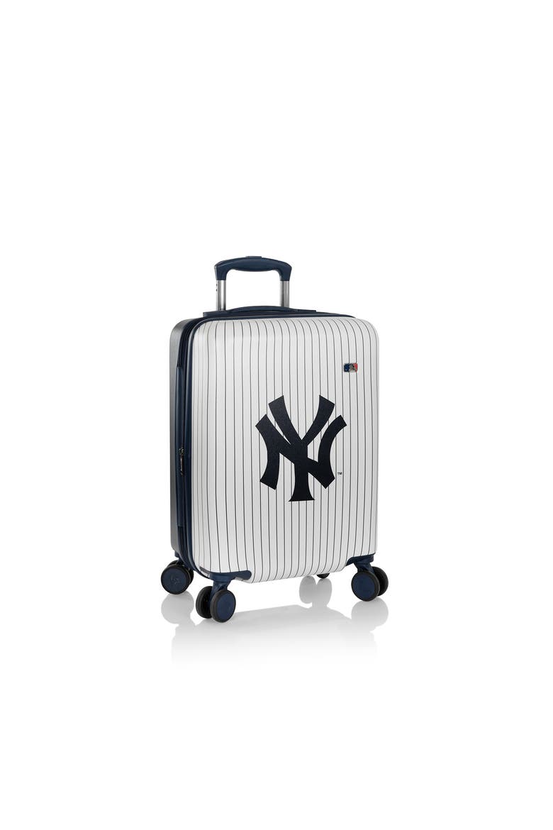 MLB Luggage 21 Inch - New York Yankees, Main, color, White