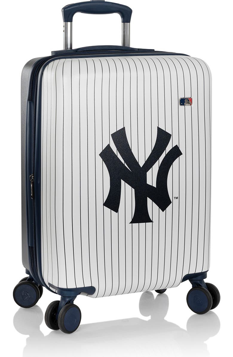 Heys MLB Luggage 21 Inch - New York Yankees, Main, color, White