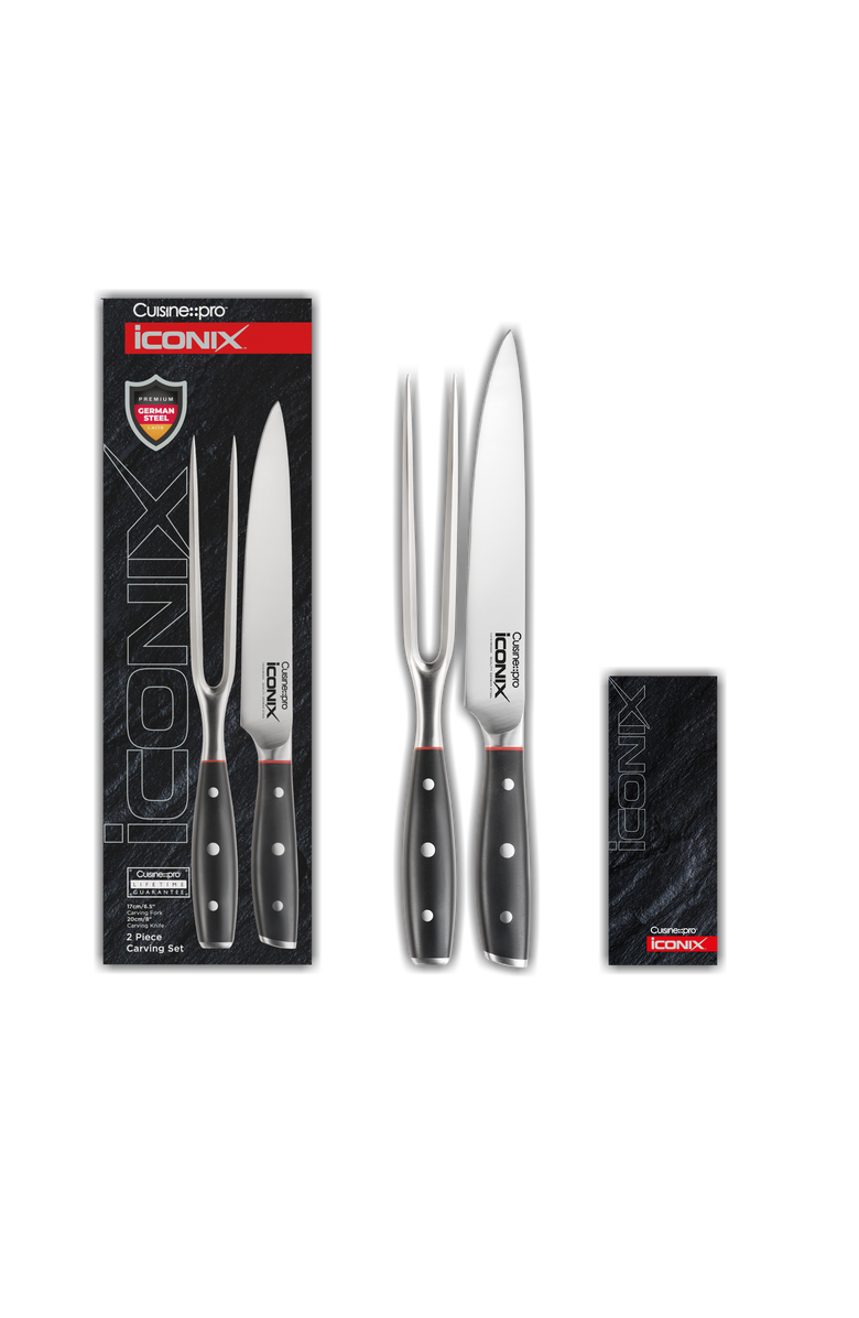Cuisine::pro<sup
®</sup
 iconiX<sup
®</sup
 Carving Knife Set, Alternate, color, Black