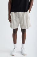 MALBON Arena Stripe Shorts