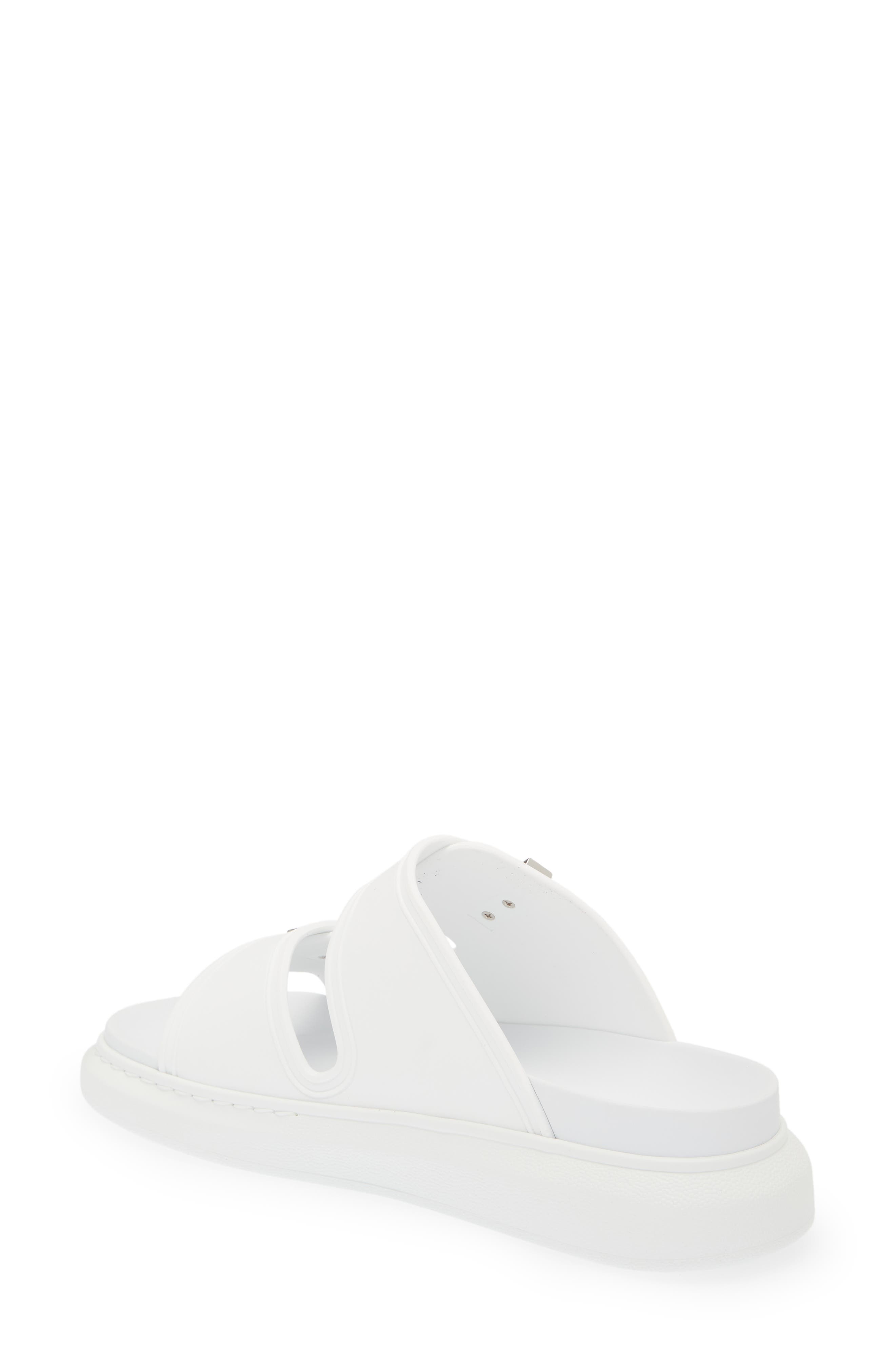 McQueen Oversized Slide Sandal, Alternate, color, 