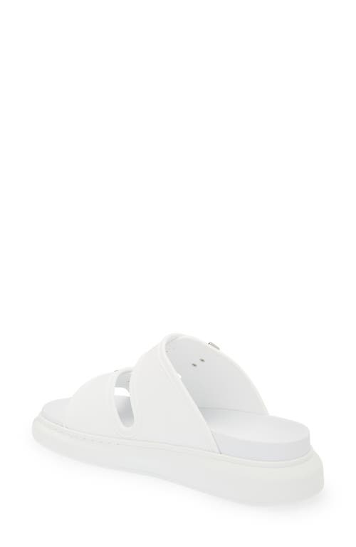 ALEXANDER MCQUEEN ALEXANDER MCQUEEN OVERSIZED SLIDE SANDAL