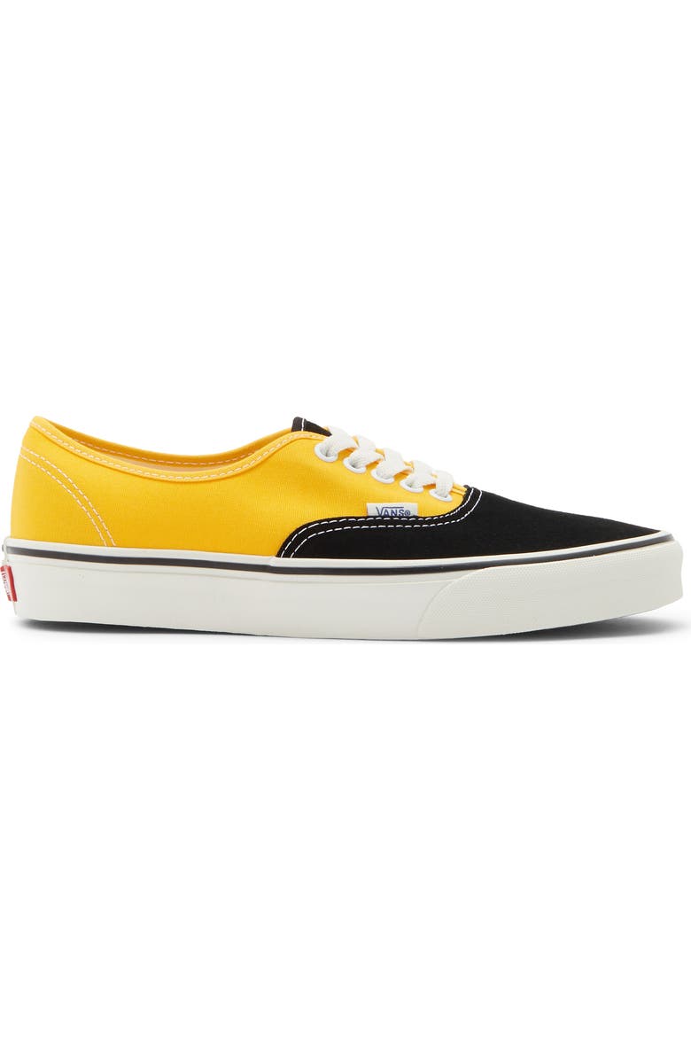 Vans Authentic Sneaker, Alternate, color, Yellow/ Black