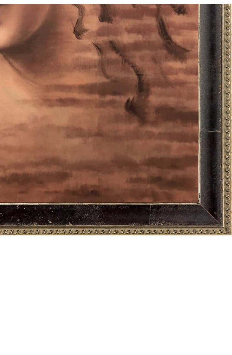 OVERSTOCK ART Female Head (La Scapigliata) with Antiqued Athenaeum Scoop Frame, Alternate, color, 