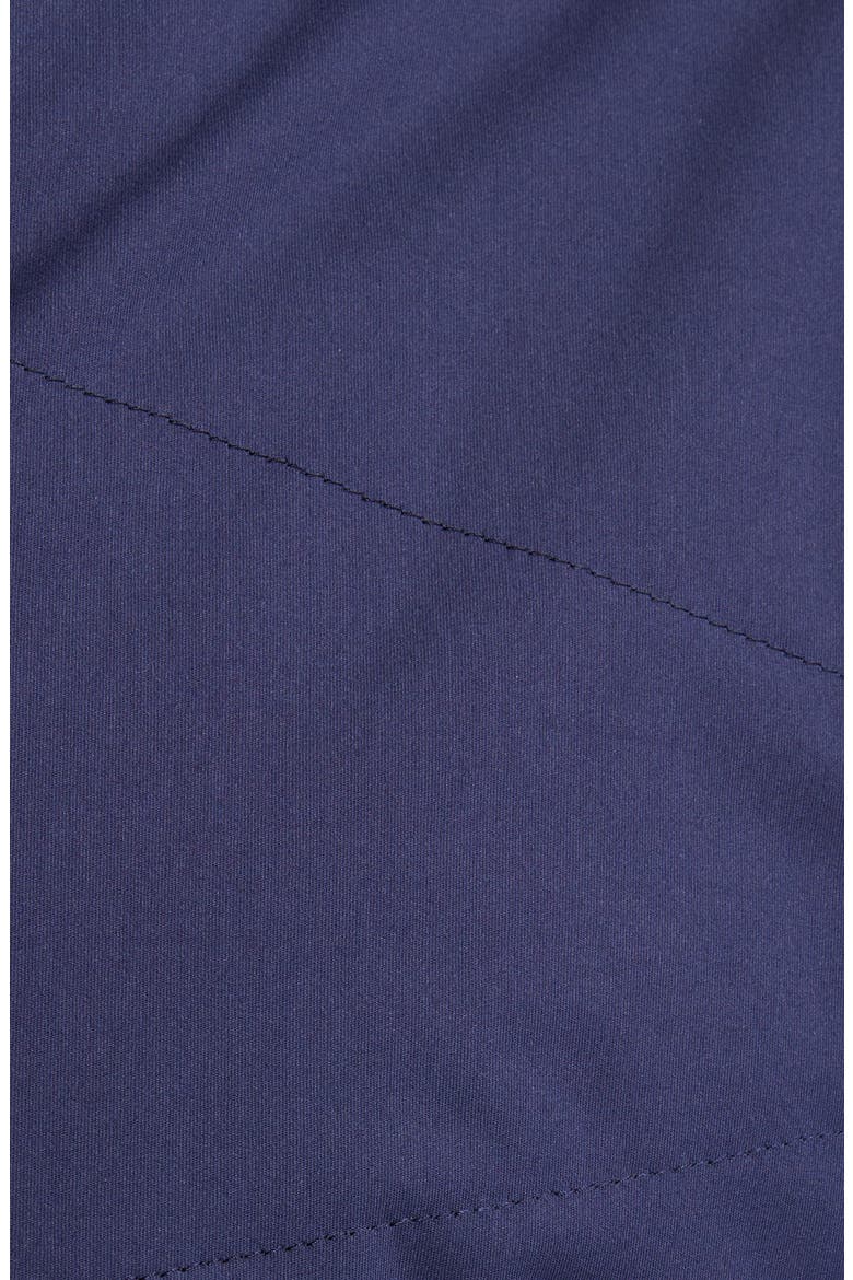 Merge Water Resistant Hybrid Jacket, Alternate, color, NAVY