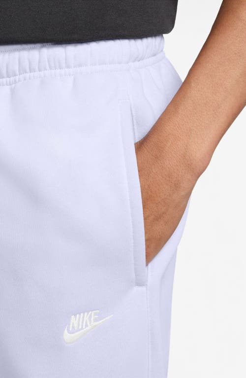 Nike Club Brushed Fleece Sweatpants In Blue