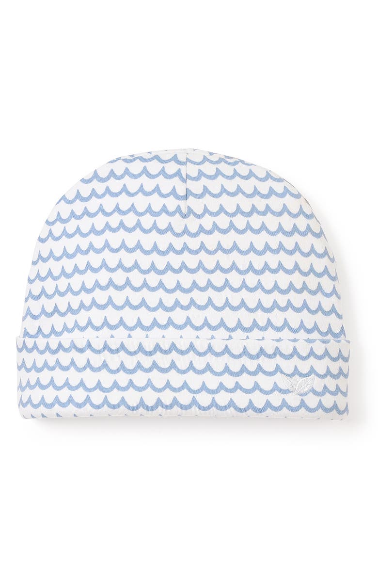 Petite Plume Pima Cotton Hat, Main, color, Blue