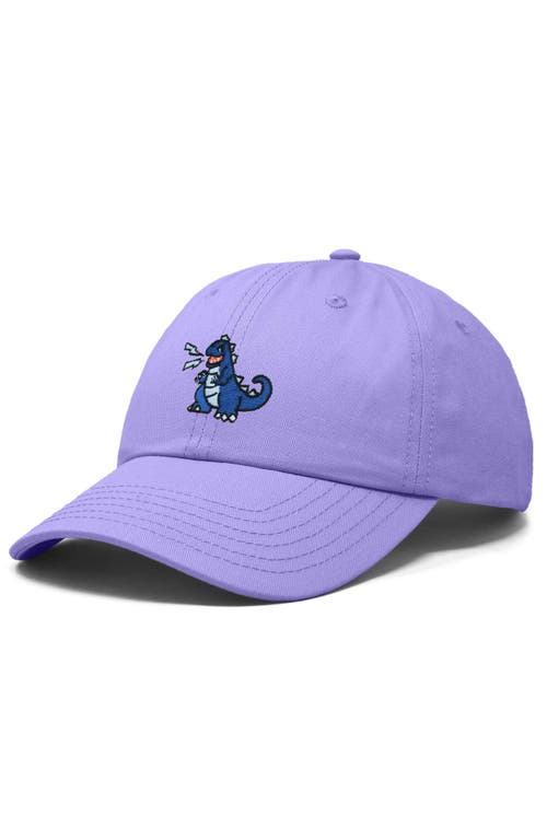 Dalix Big Lizard Cap In Lavender
