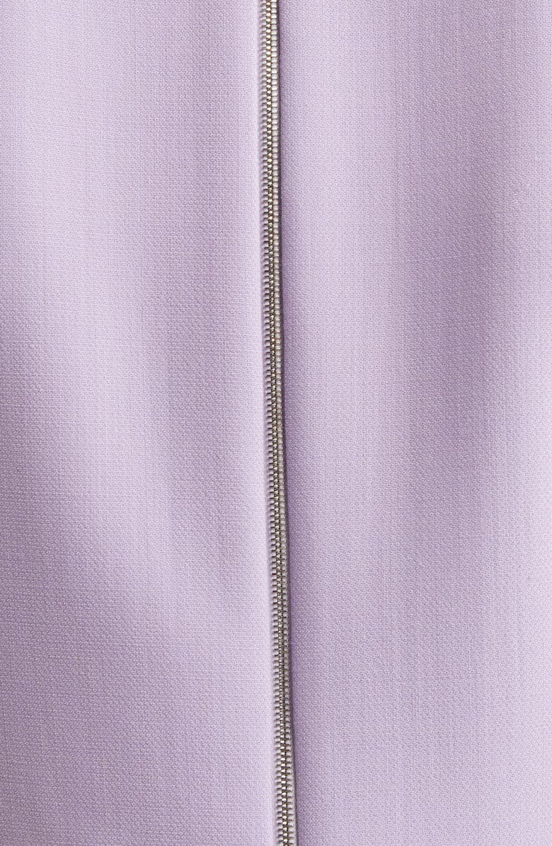 Victoria Beckham Fitted Double Crepe T-Shirt Dress, Alternate, color, 