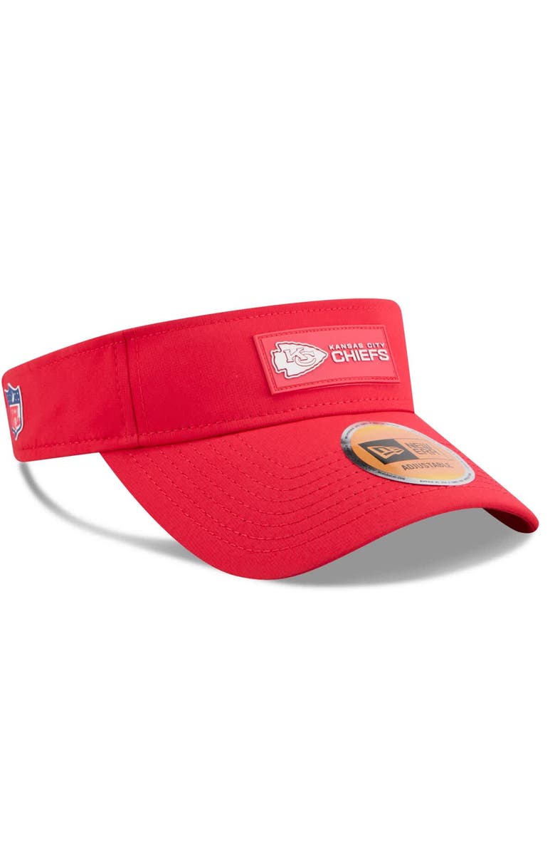 New Era Men's New Era Red Kansas City Chiefs 2025 Sideline Visor, Alternate, color, Red