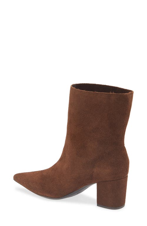 Chocolat Blu Lynette Block Heel Bootie In Brown