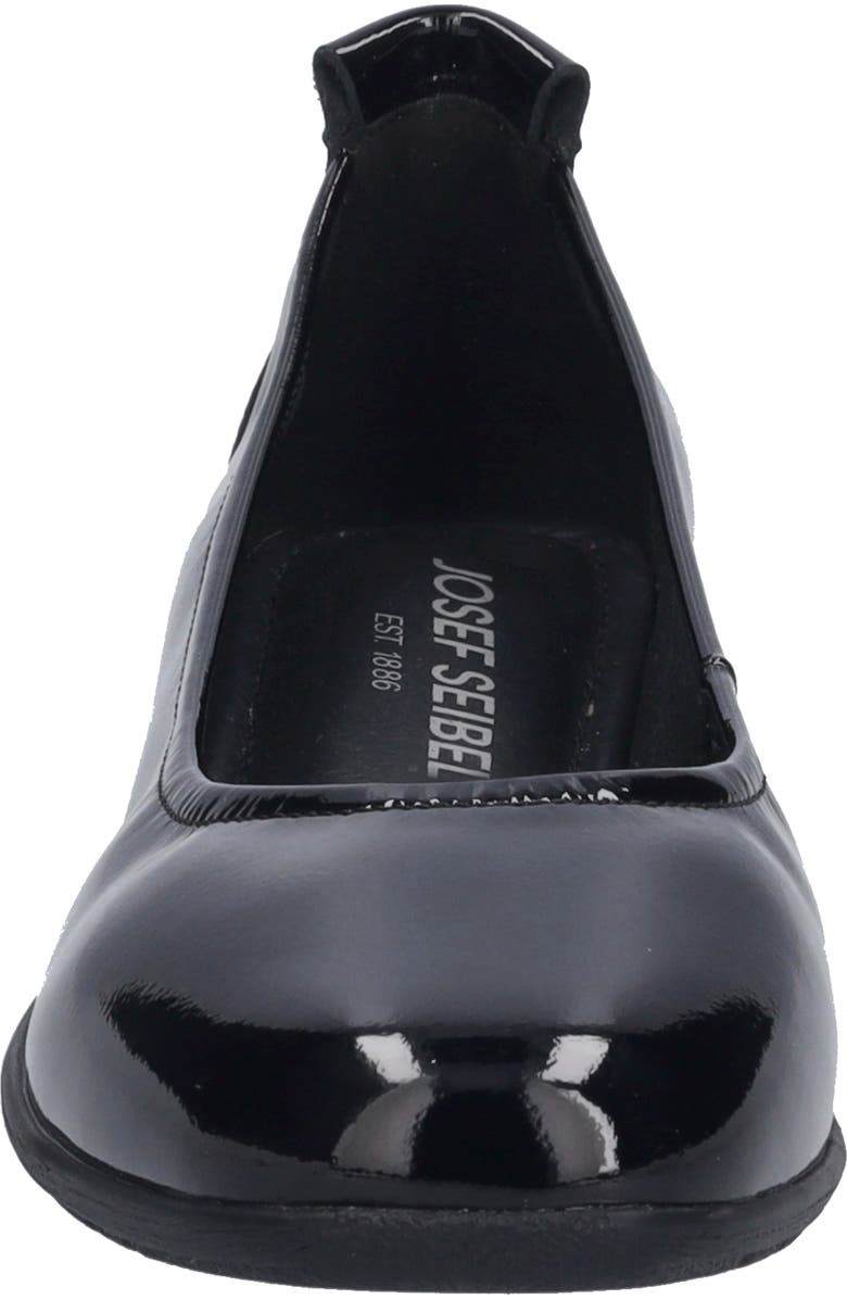 Josef Seibel Fenja 01 Flat, Alternate, color, Black Patent