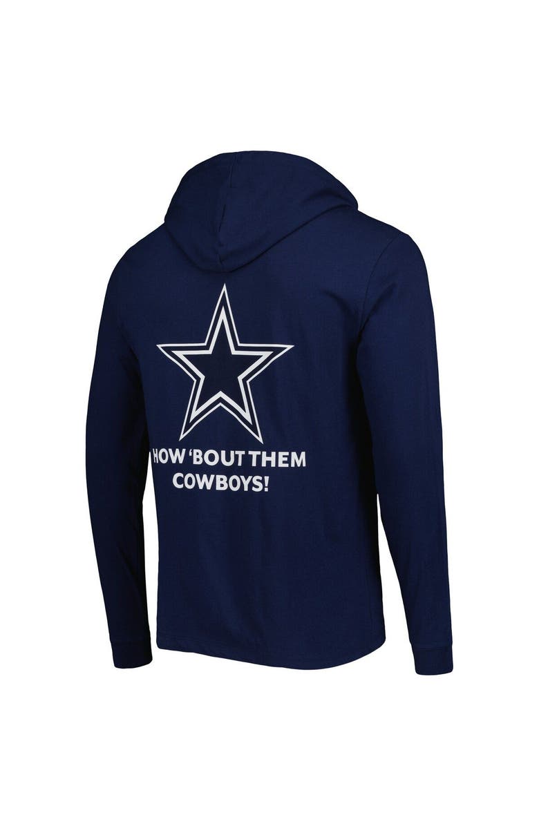 vineyard vines Men's Vineyard Vines Navy Dallas Cowboys Local Long Sleeve Hoodie T-Shirt, Alternate, color, 