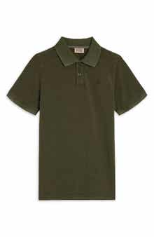 Washed Cotton Piqué Polo