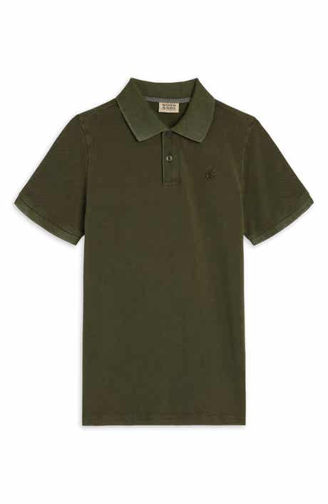 Washed Cotton Piqué Polo
