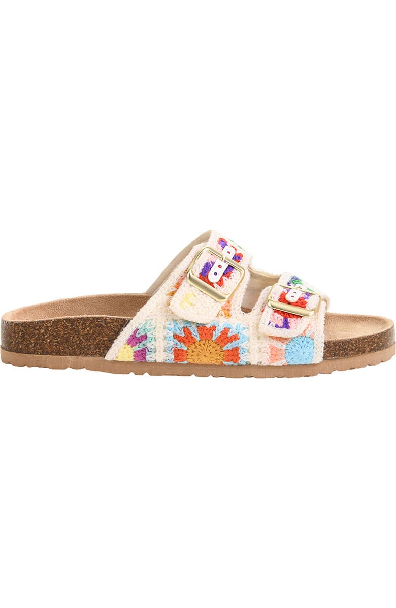Dirty Laundry Granny Square Slide Sandal, Alternate, color,