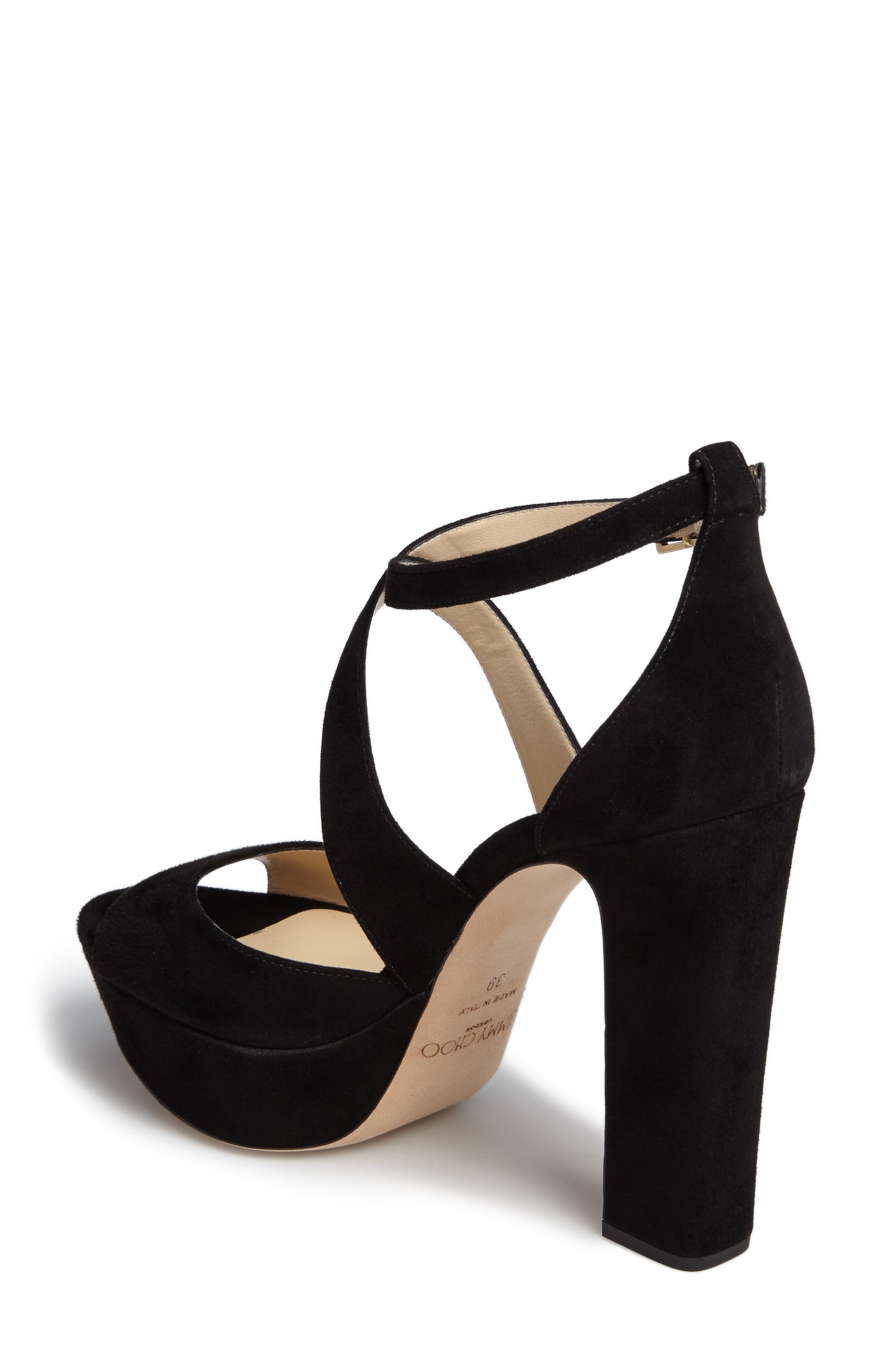 Jimmy Choo April Platform Sandal, Alternate, color, 
