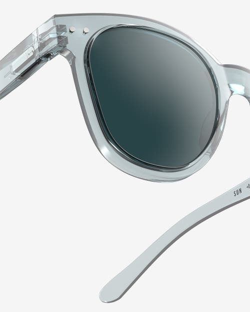 Izipizi Womens Frozen Blue #n Oversized Square-framed Sunglasses In Blue