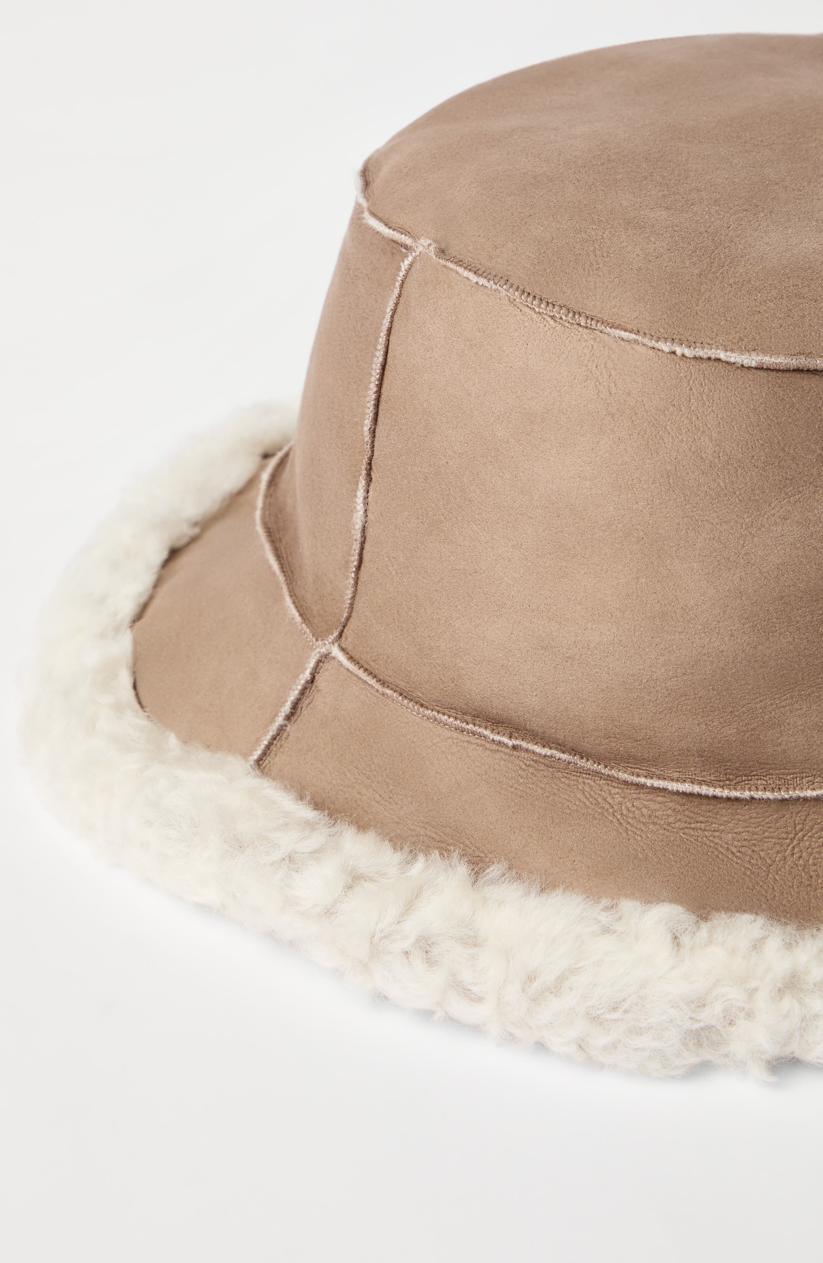 Brunello Cucinelli Shearling bucket hat (Women) | Nordstrom