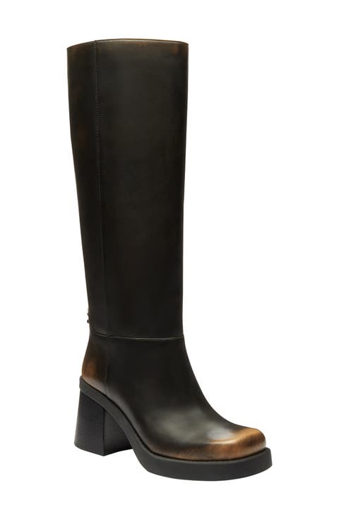 Sculpted C Knee High Boot (Women)