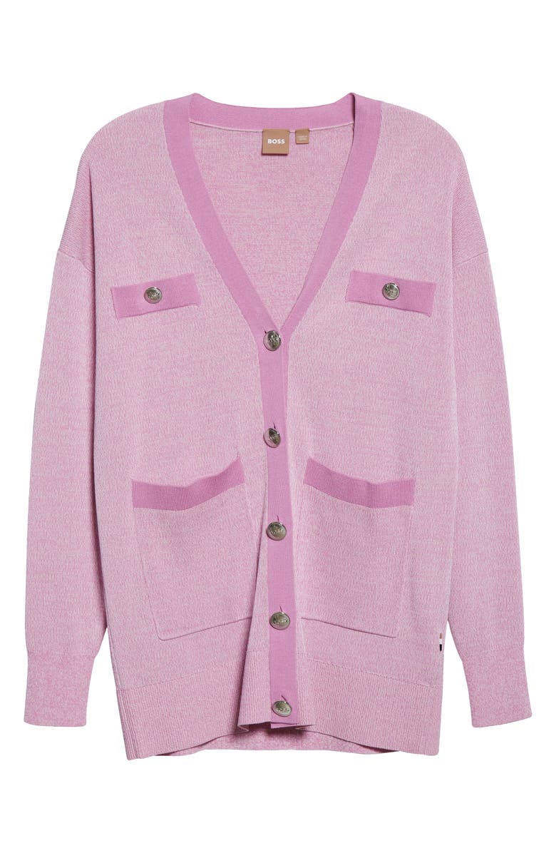 BOSS Flarvya Cardigan, Alternate, color, 