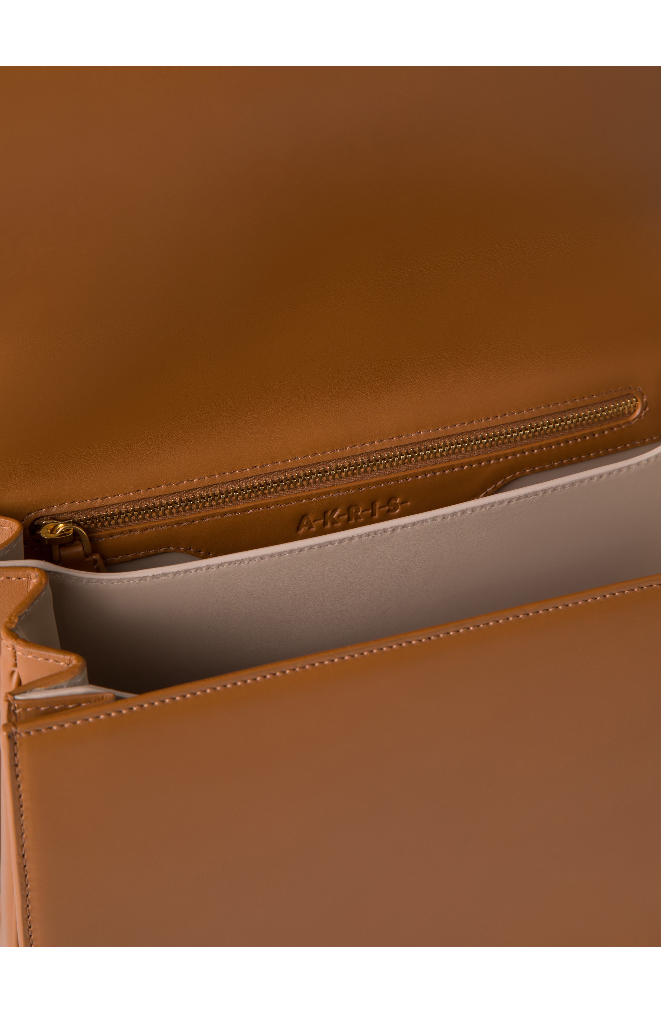 Medium Alice Leather Top Handle Bag, Alternate, color, CUOIO