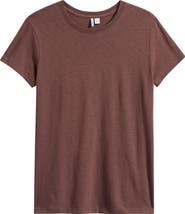 Nordstrom Pima Cotton Slub Crewneck T-Shirt
