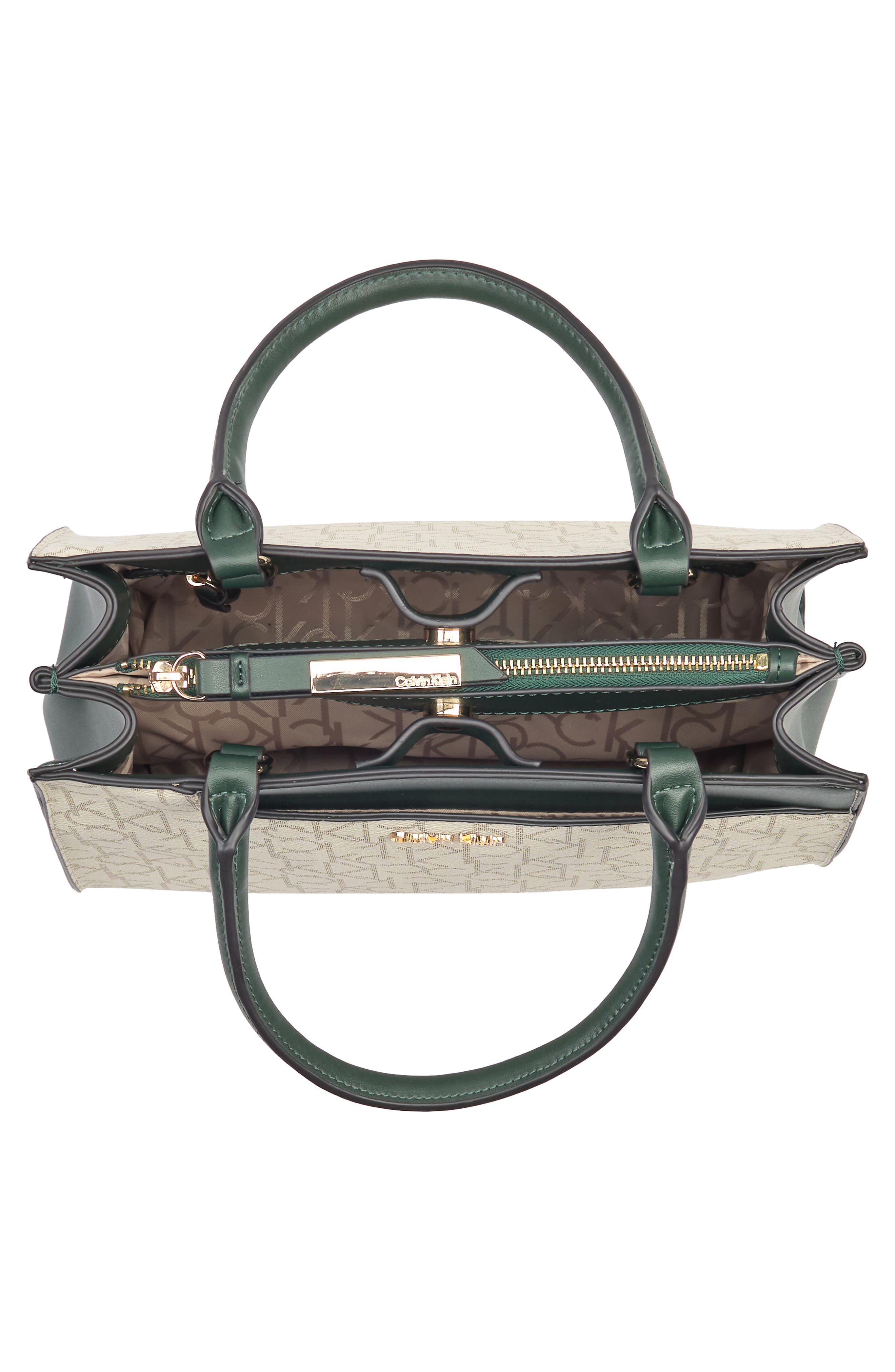 Edie Leather Satchel Bag, Alternate, color, VAN/ KHK/ DP FRST