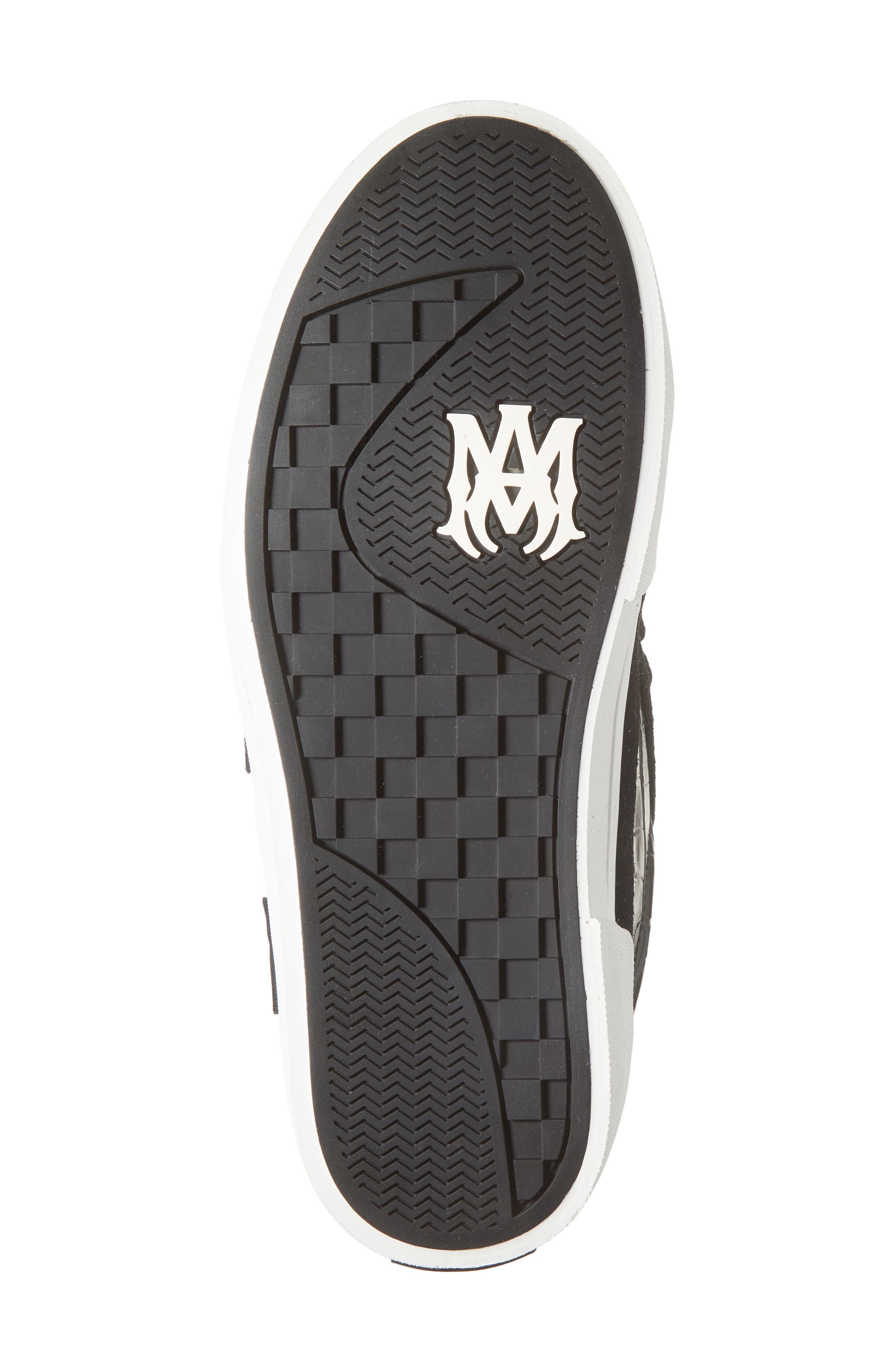 AMIRI Sunset Skate Sneaker, Alternate, color, Black