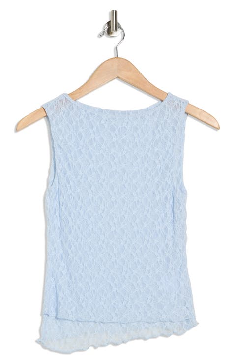 Sleeveless Lace Top