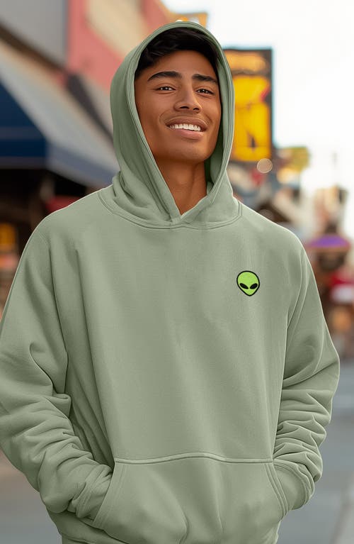 Dalix Alien Heavyweight Relaxed Mens Sweatshirt