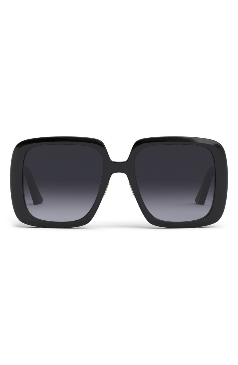 DIOR Bobby 56mm Square Sunglasses, Main, color,