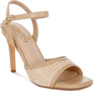 LONDON RAG Vilasta Raffia Stiletto Sandal
