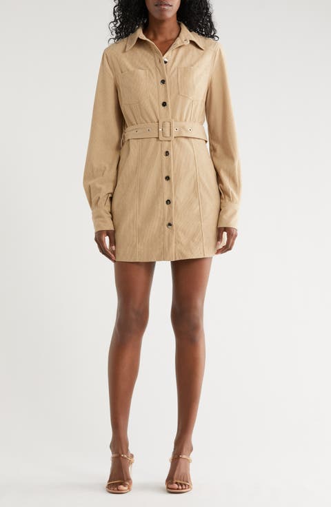 Sosi Long Sleeve Shirtdress