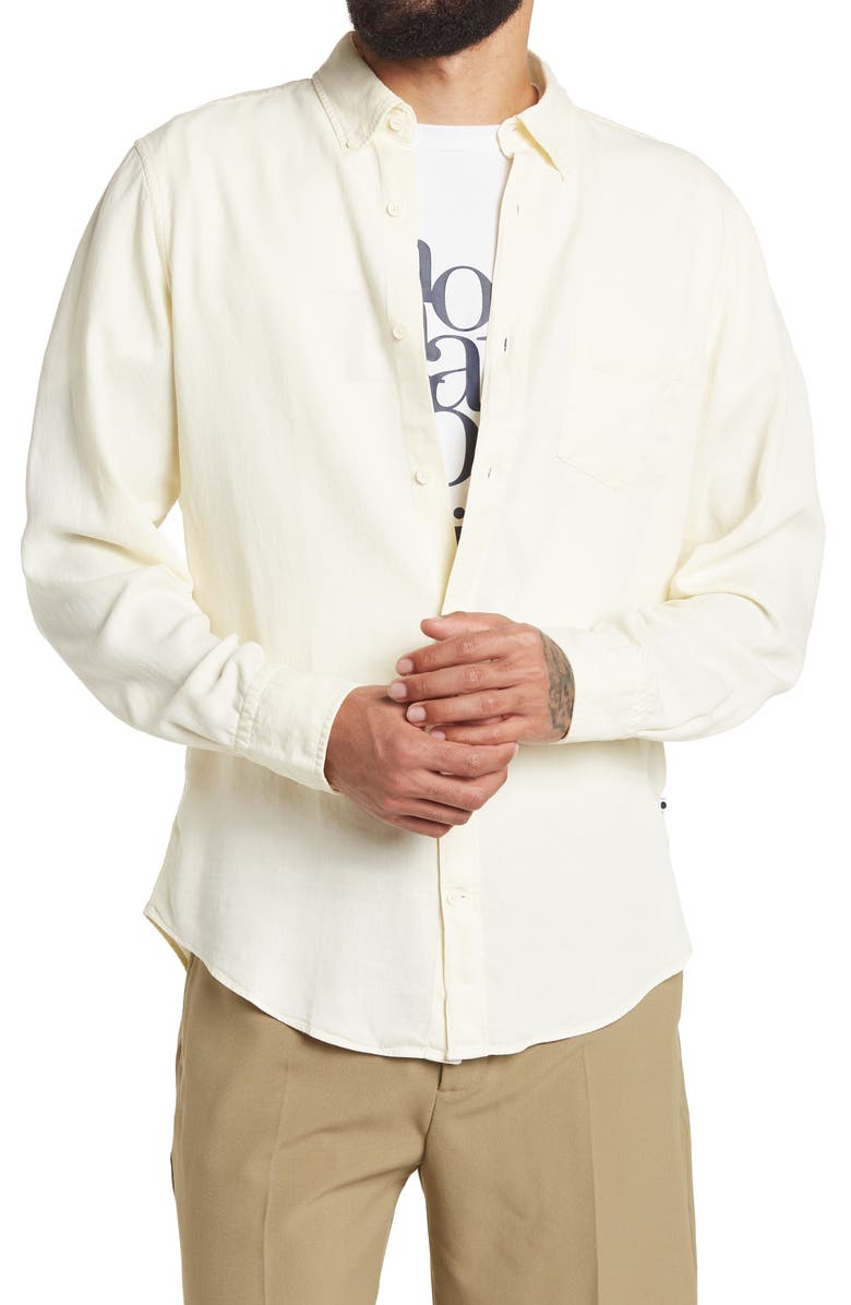 NN07 Manza Slim Fit Button-Down Shirt, Main, color, 