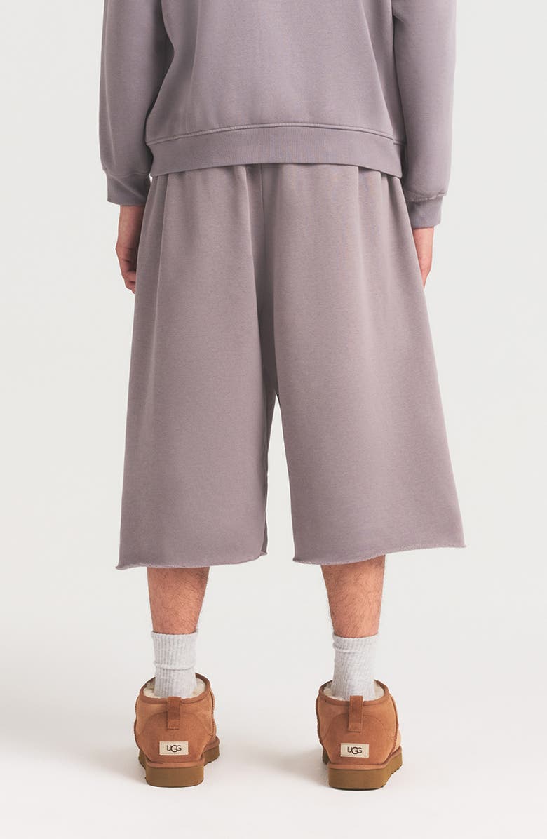 SKIMS Relaxed Long Shorts, Alternate, color, Shadow