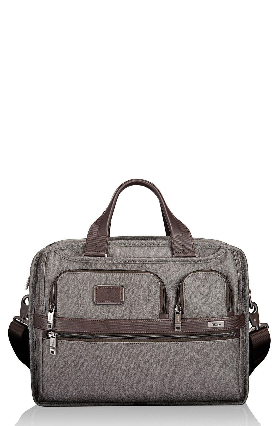 TUMI 'Alpha 2' Expandable Briefcase, Main, color, 